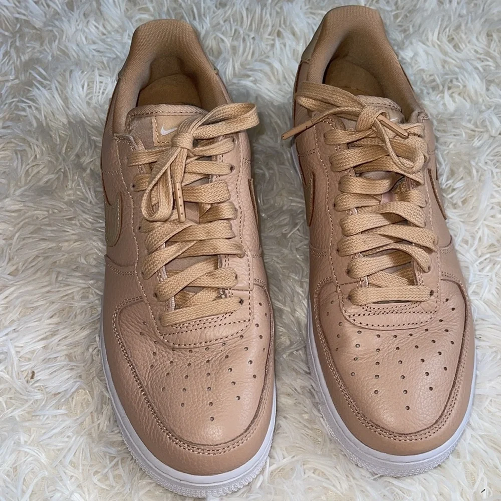 Mens Nike Air Force 1 '07 Craft 'Vachetta Tan Sneakers Rare Casual Shoes - Picture 3 of 6